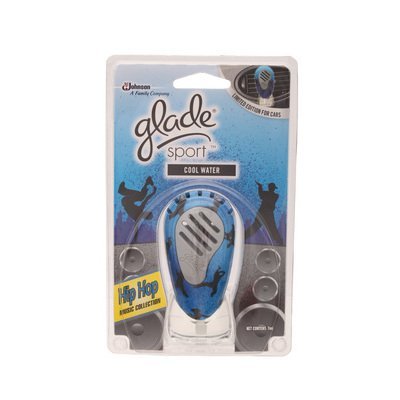 8851148001198 - GLADE SPORT LIMITED EDITION 2011 CAR AIR REFRESHENER COOL WATER 7ML.