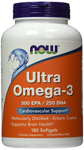 0885117017116 - NOW FOODS ULTRA OMEGA 3, FISH OIL SOFT-GELS, 180-COUNT