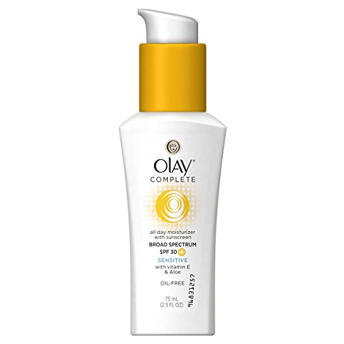 8851183010698 - OLAY COMPLETE DAILY DEFENSE ALL DAY MOISTURIZER WITH SUNSCREEN SPF30 SENSITIVE SKIN, 2.5 FL. OZ., (PACK OF 2)