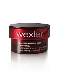 0885119197113 - PATRICIA WEXLER M.D. DERMATOLOGY INTENSIVE 3-IN-1 EYE CREAM-LIFTING, FIRMING, ANTI-WRINKLE .5 FLUID OUNCES-(FULL SIZE BOXED)