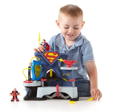 0885120599791 - IMAGINEXT DC SUPER FRIENDS SUPERMAN PLAYSET