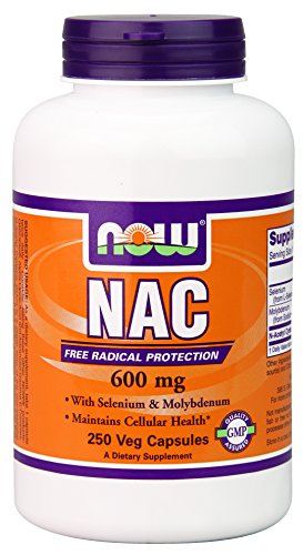 0885123031793 - NOW FOODS NAC-ACETYL CYSTEINE 600MG, 250 VCAPS