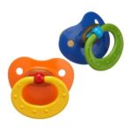 0885131626448 - CLASSIC LATEX BPA FREE PACIFIER SIZE 3 COLORS MAY VARY 2 PACIFIERS