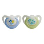 0885131628398 - NEWBORN ORTHODONTIC SILICONE PACIFIER SIZE 0