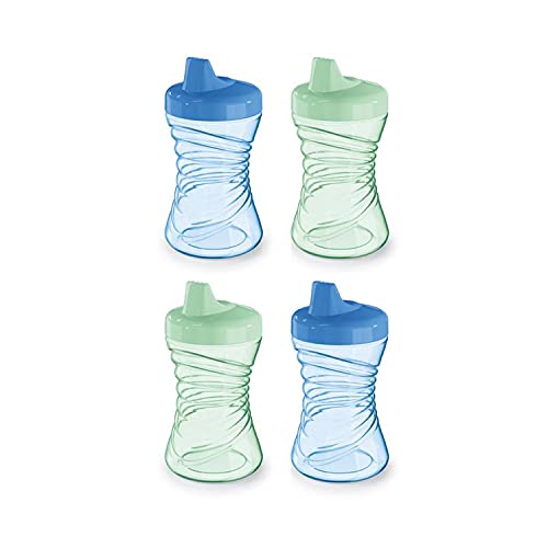 0885131700834 - NUK FUN GRIPS HARD SPOUT SIPPY CUP, 10 OZ. | EASY TO HOLD TODDLER CUP, 4PK
