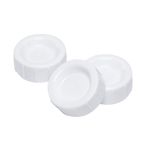 0885134134254 - DR. BROWN'S NATURAL FLOW STANDARD STORAGE TRAVEL CAPS REPLACEMENT, 3 PACK