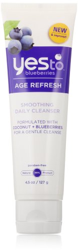 0885136146538 - YES TO BLUEBERRIES SMOOTHING CLEANSER, 4.5 OUNCE
