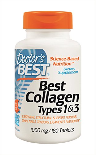 0885138497188 - DOCTOR'S BEST BEST COLLAGEN TYPES 1 AND 3, 1000 MG. TABLETS, 180-COUNT