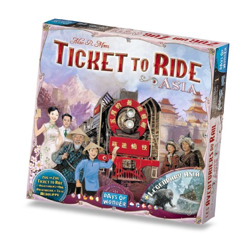 0885143600061 - TICKET TO RIDE ASIA: MAP COLLECTION - VOLUME 1