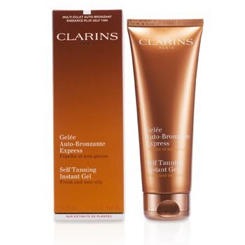0885148774125 - CLARINS SELF TANNING INSTANT GEL, 4.5-OUNCE BOX