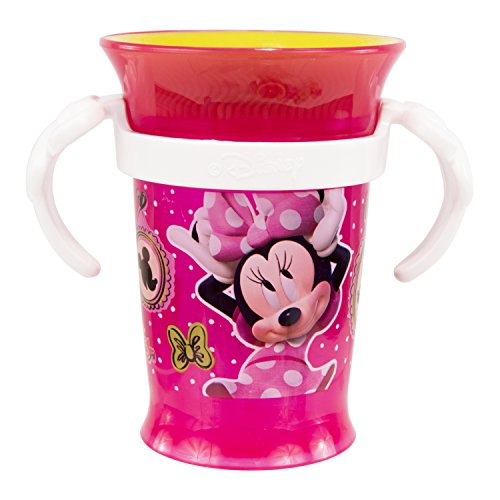 0885153931995 - DISNEY MINNIE MOUSE GROW UP CUP, PINK, 7 OUNCE