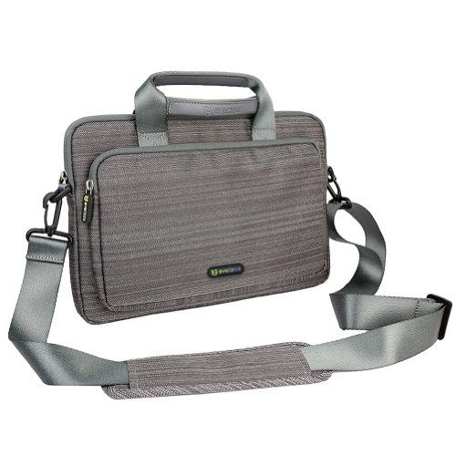 0885157928175 - SURFACE PRO 4 BRIEFCASE CASE, EVECASE SUIT FABRIC MULTI-FUNCTIONAL NEOPRENE BRIEFCASE CASE TOTE BAG FOR MICROSOFT SURFACE PRO 3 AND SURFACE PRO 4 TABLET PC - GRAY