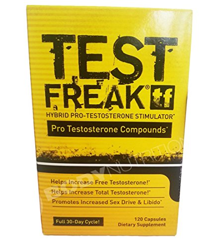 0885160459376 - PHARMAFREAK TEST FREAK TESTOSTERONE STIMULATOR, 120 COUNT