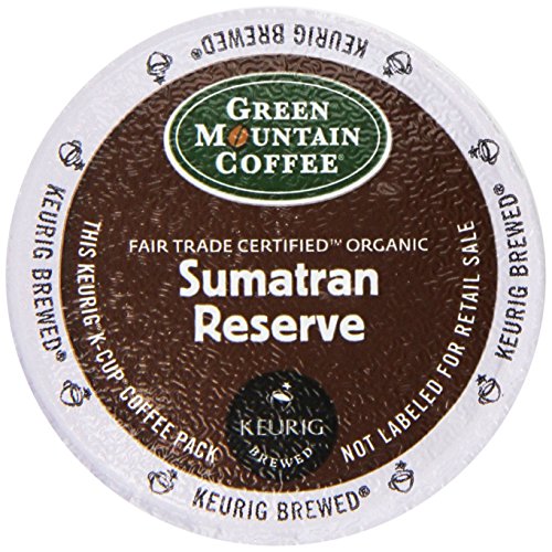 0885160686192 - GREEN MOUNTAIN COFFEE FAIR TRADE ORGANIC SUMATRAN RESERVE, 24-COUNT K-CUPS FOR KEURIG BREWERS (PACK OF 2)