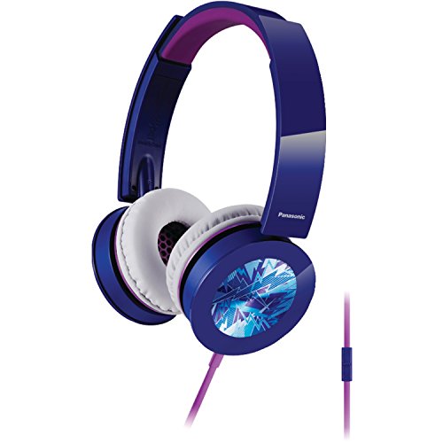 0885170207462 - PANASONIC - SOUND RUSH PLUS ON-EAR HEADPHONES - BLUE