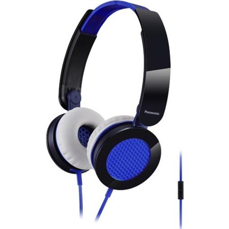 0885170207493 - PANASONIC RP-HXS200M-A SOUND RUSH ON-EAR HEADPHONES, BLUE/BLACK