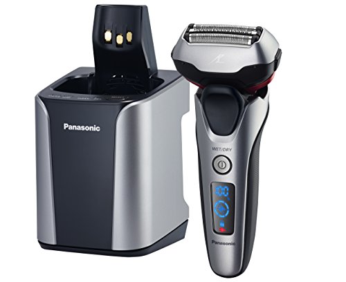 0885170235663 - PANASONIC ARC 3-BLADE ELECTRIC SHAVER SYSTEM WITH AUTOMATIC CLEAN AND CHARGE STA