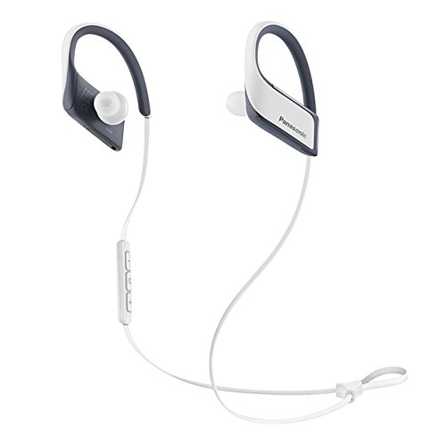 0885170270763 - PANASONIC WINGS RP-BTS30-W WIRELESS BLUETOOTH IN-EAR EARBUDS NOISE ISOLATING WATER RESIST SPORT HEADPHONES WITH MIC AND CONTROLLER - WHITE
