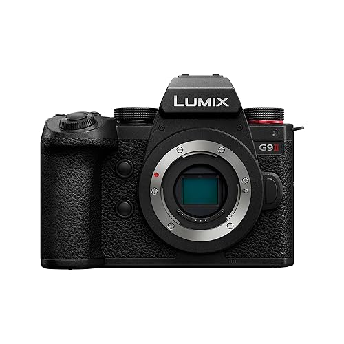0885170412385 - PANASONIC LUMIX G9II MICRO FOUR THIRDS CAMERA, 25.2MP SENSOR WITH PHASE HYBRID AF, POWERFUL IMAGE STABILIZATION, HIGH-SPEED PERFOMANCE AND MOBILITY, FLAGSHIP MODEL OF G SERIES - DC-G9M2BODY