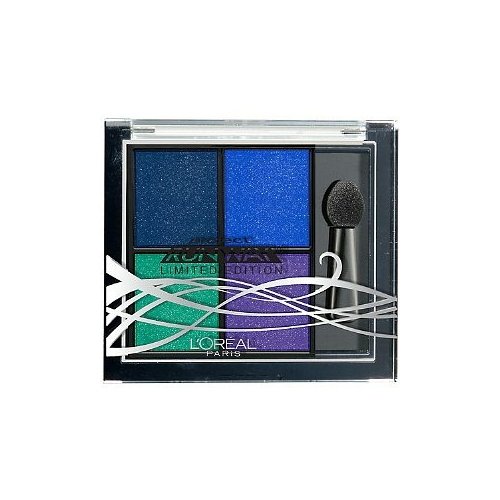 0885173468877 - (3 PACK) L'OREAL PARIS PROJECT RUNWAY LIMITED EDITION PRESSED EYESHADOW QUAD - THE MYSTIC'S GAZE