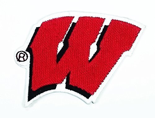 8851738760863 - WISCONSIN BADGERS PATCH EMBROIDERED IRON ON HAT JACKET HOODIE BACKPACK IDEAL FOR GIFT
