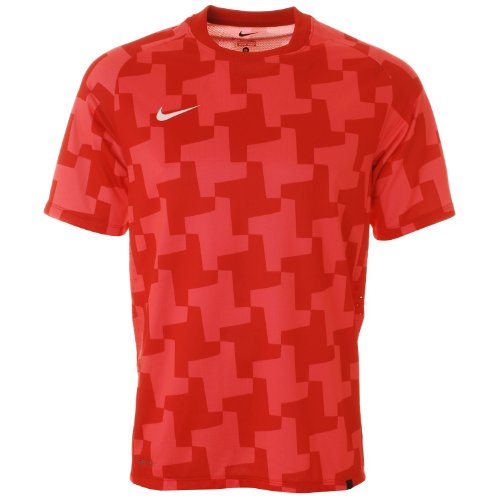 0885177513917 - NIKE MEN'S DRI-FIT SPIN OFF JERSEY FOOTBALL/SOCCER TRAINING T-SHIRT S RED