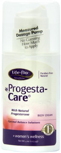 0885177994143 - LIFE-FLO PROGESTA-CARE WITH NATURAL PROGESTERONE BODY CREAM FOR WOMEN, 4-OUNCE