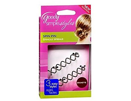0885180006260 - GOODY SIMPLE STYLES SPIN PIN - COLOR: BRUNETTE