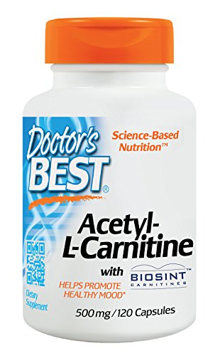 0885181208403 - DOCTOR'S BEST BEST ACETYL L-CARNITINE FEATURING SIGMA TAU CARNITINE (500 MG), CAPSULES, 120-COUNT