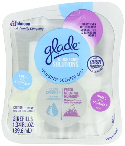 0885181642498 - GLADE PLUGINS SCENTED OIL VARIETY PACK CLEAR SPRINGS & FRESH MOUNTAIN MORNING 1.34 FLUID OUNCE 2 COUNT