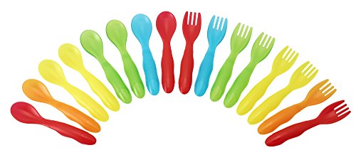 0885184196387 - THE FIRST YEARS TAKE & TOSS TODDLER FLATWARE, 16 PIECE
