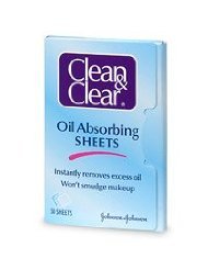 0885186635037 - CLEAN & CLEAR OIL-ABSORBING SHEETS, 50-COUNT SHEETS (PACK OF 4)