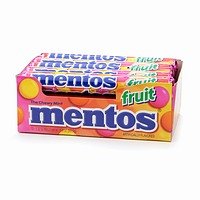 8851900523067 - MENTOS - FRUIT CHEWY MINTS - 15CT.