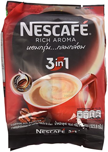 8851900569171 - NESCAFE RICH AROMA INSTANT COFFEE - 3 IN 1 - 27 PACKETS (27X19.4G)
