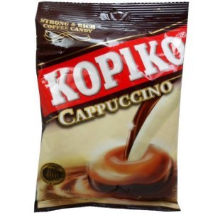 8851900625273 - KOPIKO CAPPUCCINO FLAVOR STRONG & RICH COFFEE CANDY NET WT 120 G (40 PELLETS.) X 3 BAGS