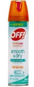 8851901144414 - OFF FAMILYCARE SMOOTH AND DRY INSECT REPELLENT, 4 OUNCE