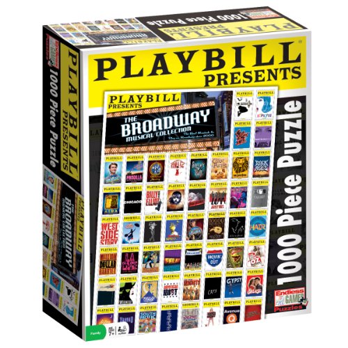0885195046534 - PLAYBILL BROADWAY COVER PUZZLE, 1000 PIECE