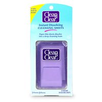 8851956633345 - CLEAN & CLEAR INSTANT DISSOLVING CLEANSING SHEETS, 24 SHEETS
