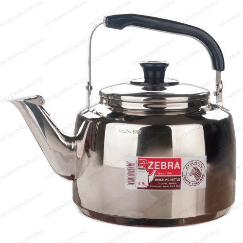 8851991135224 - STAINLESS STEEL WHISTLING TEA POT X-LARGE