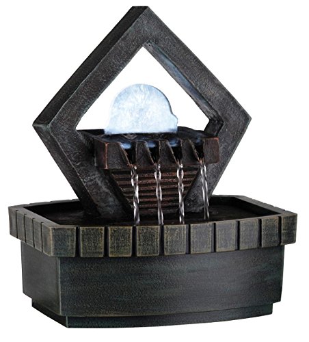 0885210261317 - OK LIGHTING FT-1154/1L 9-INCH H FOUNTAIN WITH 1 LIGHT