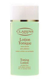 0885211803417 - CLARINS TONING LOTION ALCOHOL FREE 250G/8.8OZ WITH PUMP - COMBINATION OR OILY SKIN