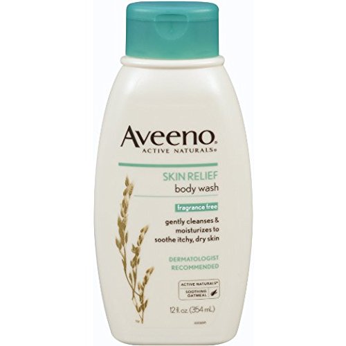 0885218509541 - AVEENO ACTIVE NATURALS SKIN RELIEF BODY WASH, FRAGRANCE FREE, 12 OZ (PACK OF 2)