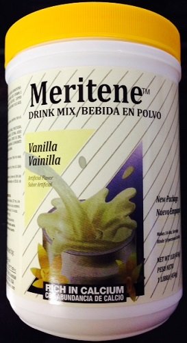 Meritene Vanilla Powder 16 OZ 
