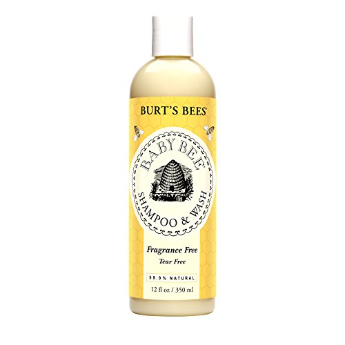 0885226973396 - BURT'S BEES BABY BEE FRAGRANCE FREE SHAMPOO & WASH, 12 FLUID OUNCES (PACK OF 3)