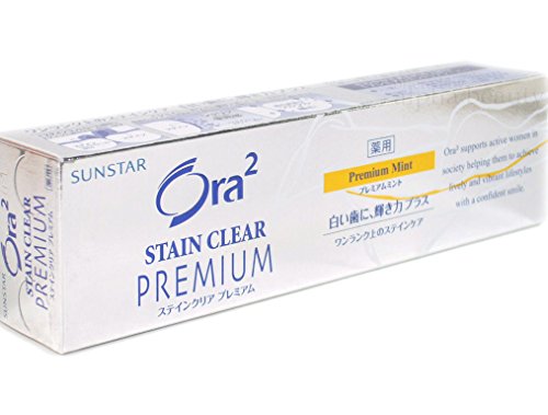 8852274119474 - SUNSTAR JAPAN ORA2 STAIN CLEAR PREMIUM MINT TOOTHPASTE 100G - WHITENING