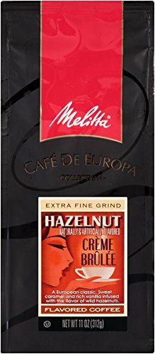0885231178519 - MELITTA CAFÉ DE EUROPA GOURMET COFFEE, HAZELNUT CRÈME BRULEE GROUND,FLAVORED,