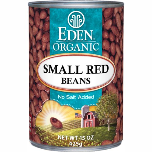 0885235009192 - EDEN ORGANIC SMALL RED BEANS, NO SALT ADDED, 15-OUNCE CANS (PACK OF 12)