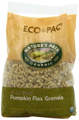 0885237095261 - NATURE'S PATH ORGANIC FLAX PLUS, PUMPKIN GRANOLA CEREAL, 26.4-OUNCE BAGS (PACK OF 6)