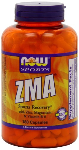 0885242696347 - NOW FOODS ZMA SPORTS RECOVERY CAPSULES, 180-COUNT