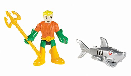 0885245163051 - FISHER-PRICE IMAGINEXT DC SUPER FRIENDS AQUAMAN AND ROBO SHARK